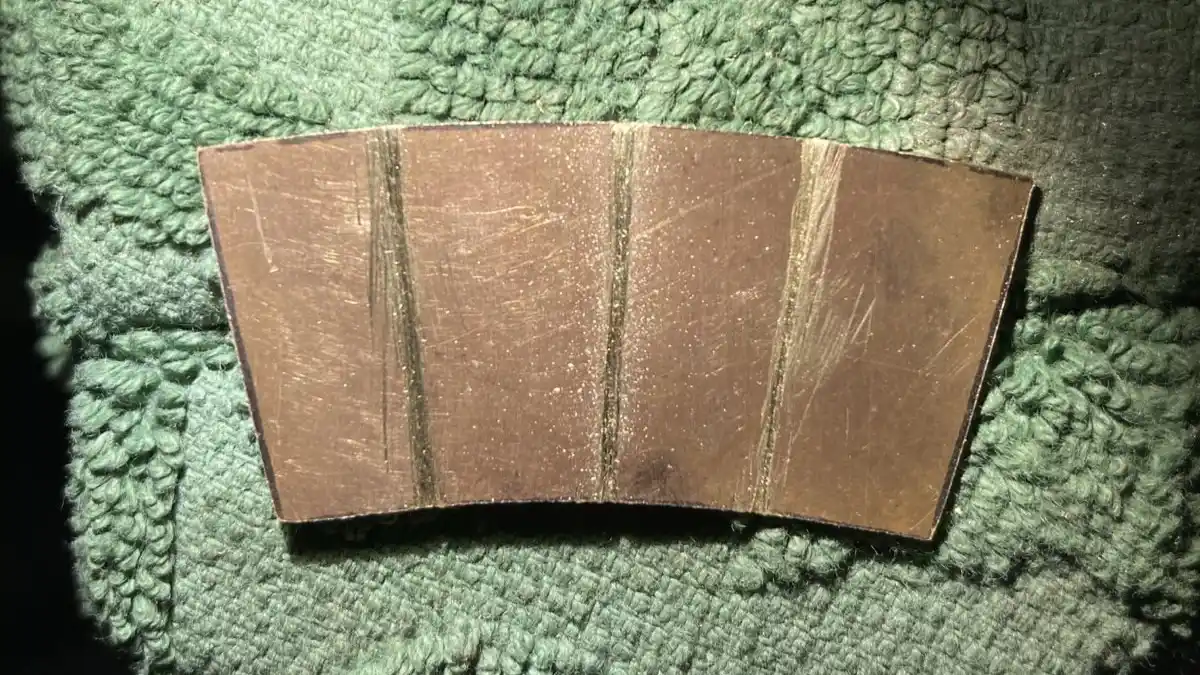 The ferrule with grooves allowing it to be folded